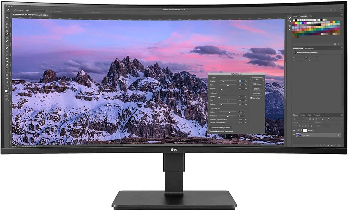 Monitor ultra ancho