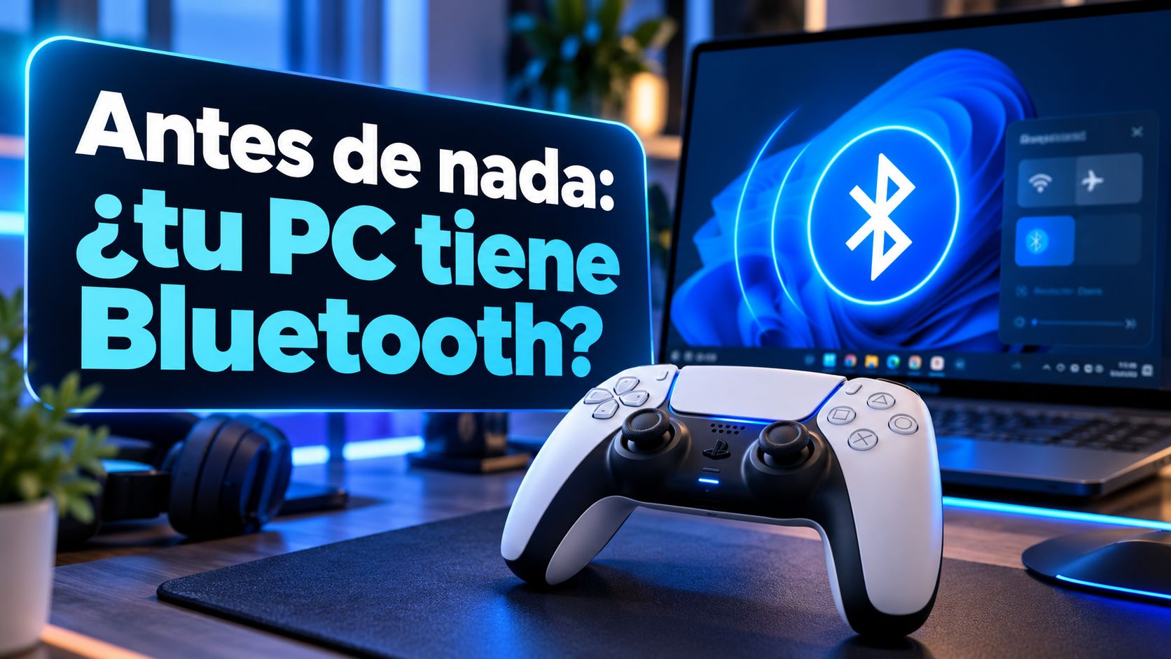 Antes de nada ¿tu PC tiene Bluetooth