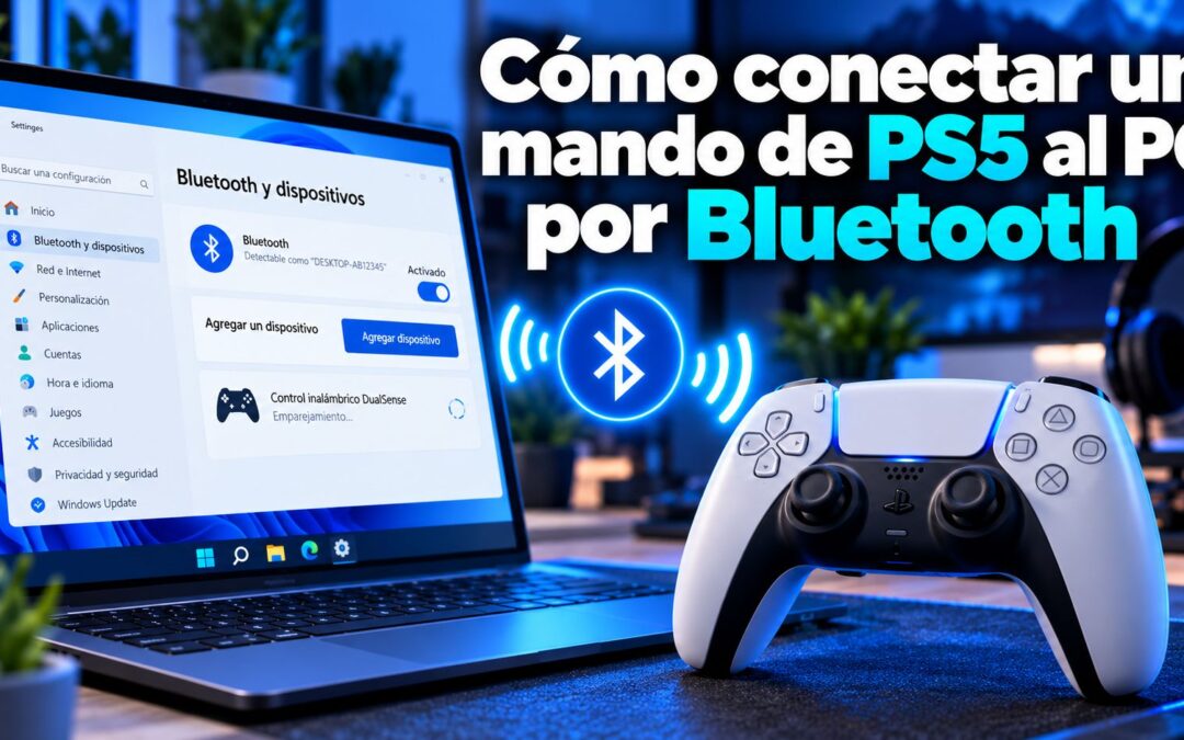 Cómo conectar un mando de PS5 al PC por Bluetooth